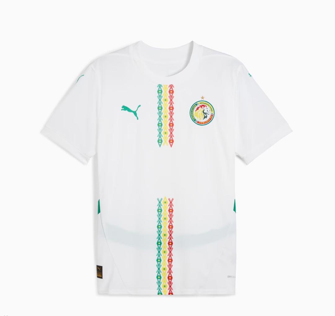 Maillots Sénégal 2025 – Blanc & Vert